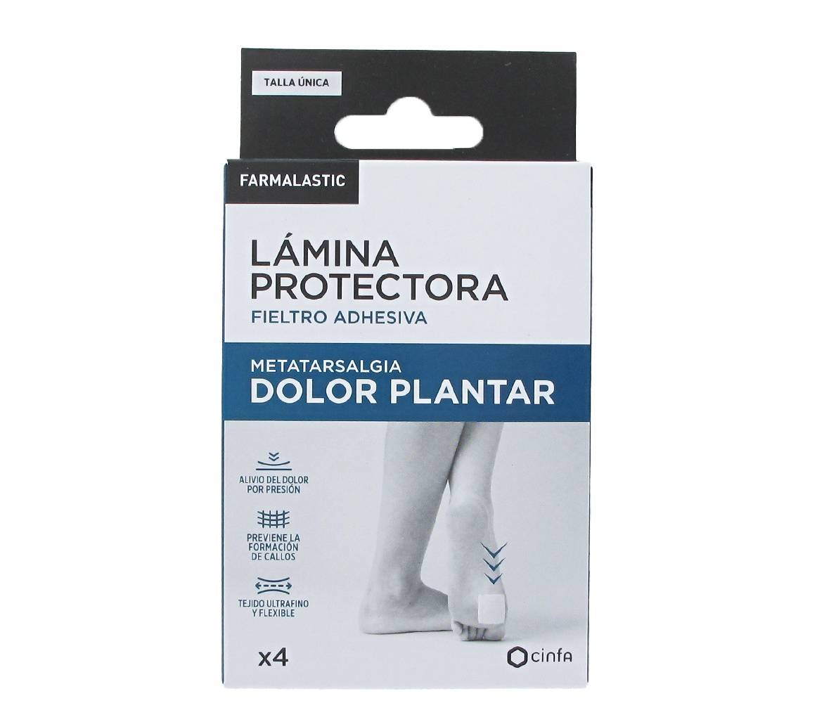 FARMALASTIC LAMINA PROTECTORA FIELTRO ADHESIVA