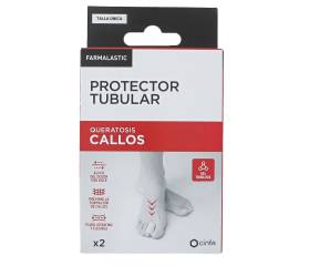 FARMALASTIC PROTECTOR TUBULAR CALLOS 2 UNIDADES