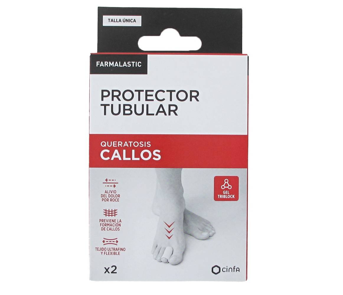 FARMALASTIC PROTECTOR TUBULAR CALLOS 2 UNIDADES