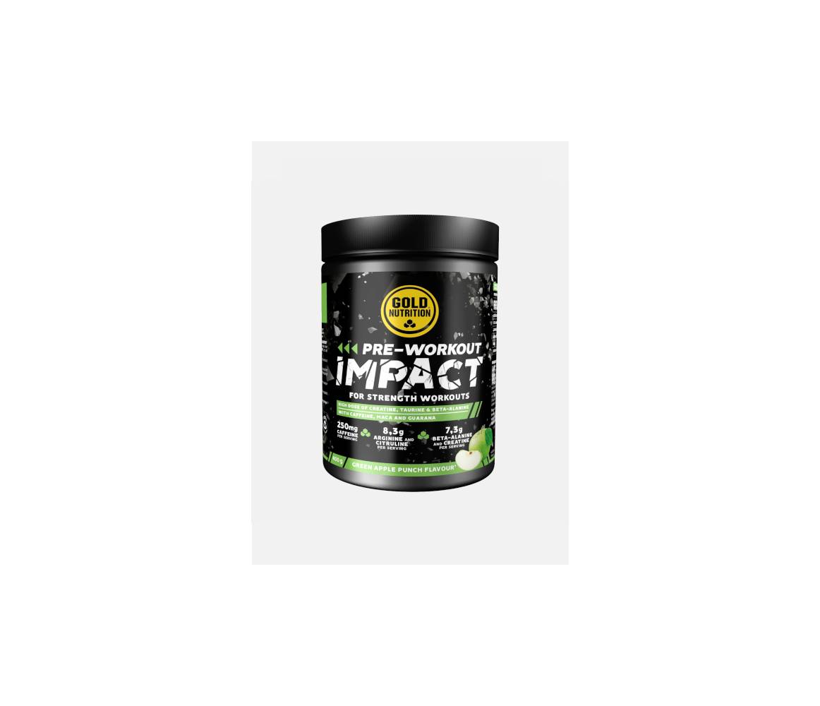 GOLD NUTRITION PRE-WORKOUT MANZANA VERDE 400GR