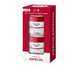 EUCERIN PACK GEL CREMA ULTRALIGERA PH5 X2