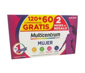 MULTICENTRUM MUJER 120 COMP + 60 COMPS