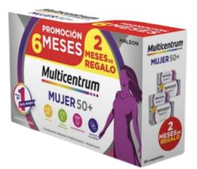 MULTICENTRUM MUJER 50+ 120 COMPS + 60 COMPS