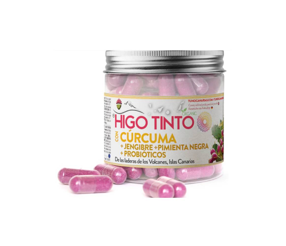 HIGO TINTO CURCUMA+JENGIBRE+P.NEGRA+PROBIOTICOS