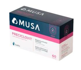 MUSA PRECICLOVIT 60 CAPSULAS