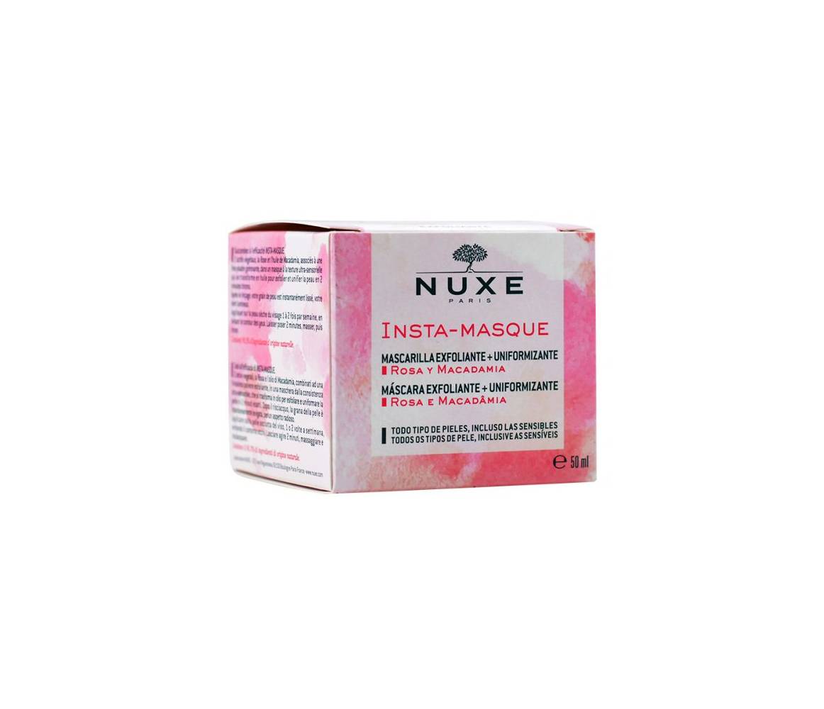 NUXE INSTA MASCARILLA EXFOL ROSA Y MACADAM 50 ML