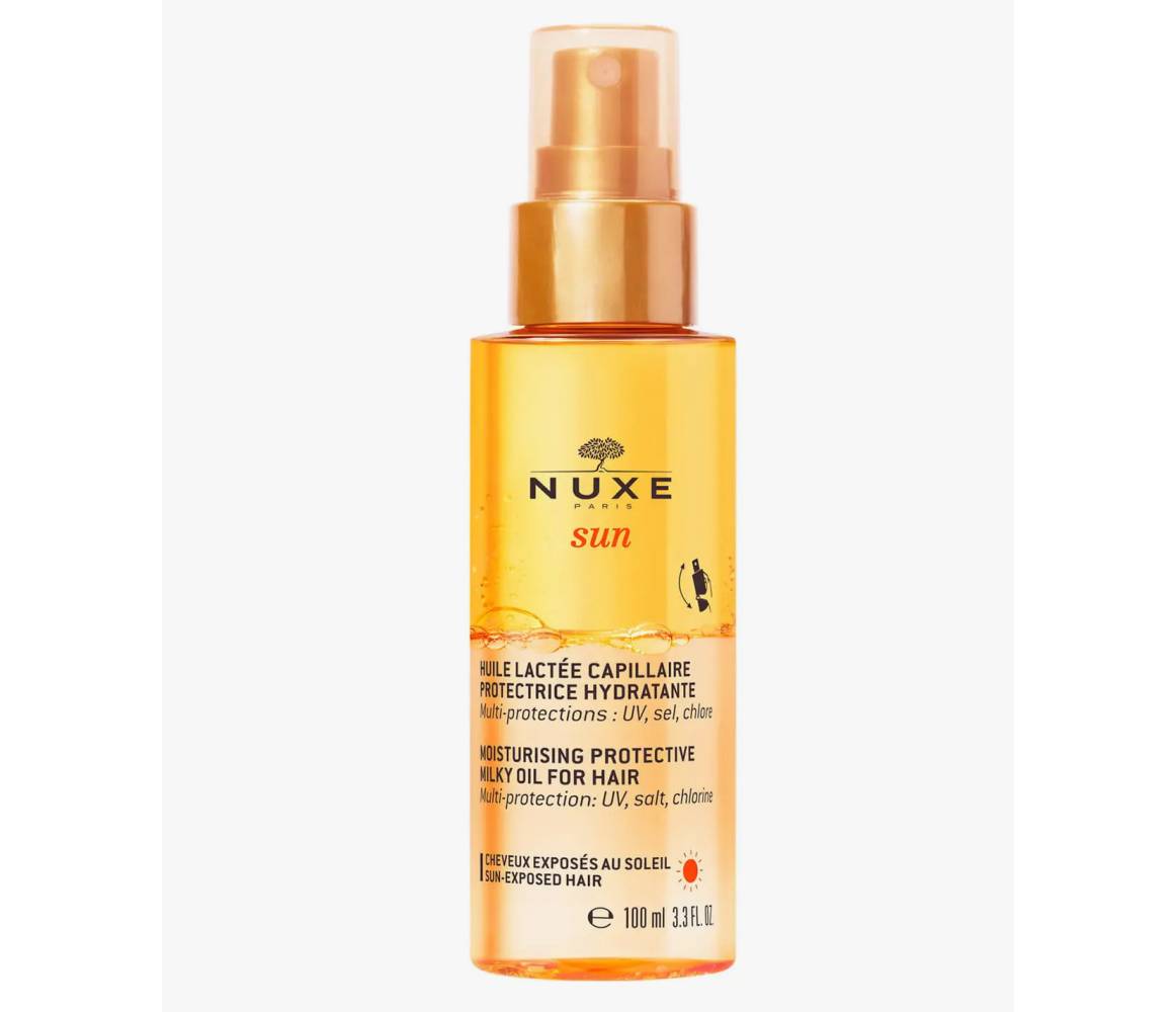 NUXE SUN ACEITE LECHE PROT HIDRAT CAPILAR 100 ML