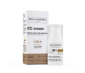 BELLA AURORA CREMA COLOR FPS 50 P. SENSIBLE 30ML