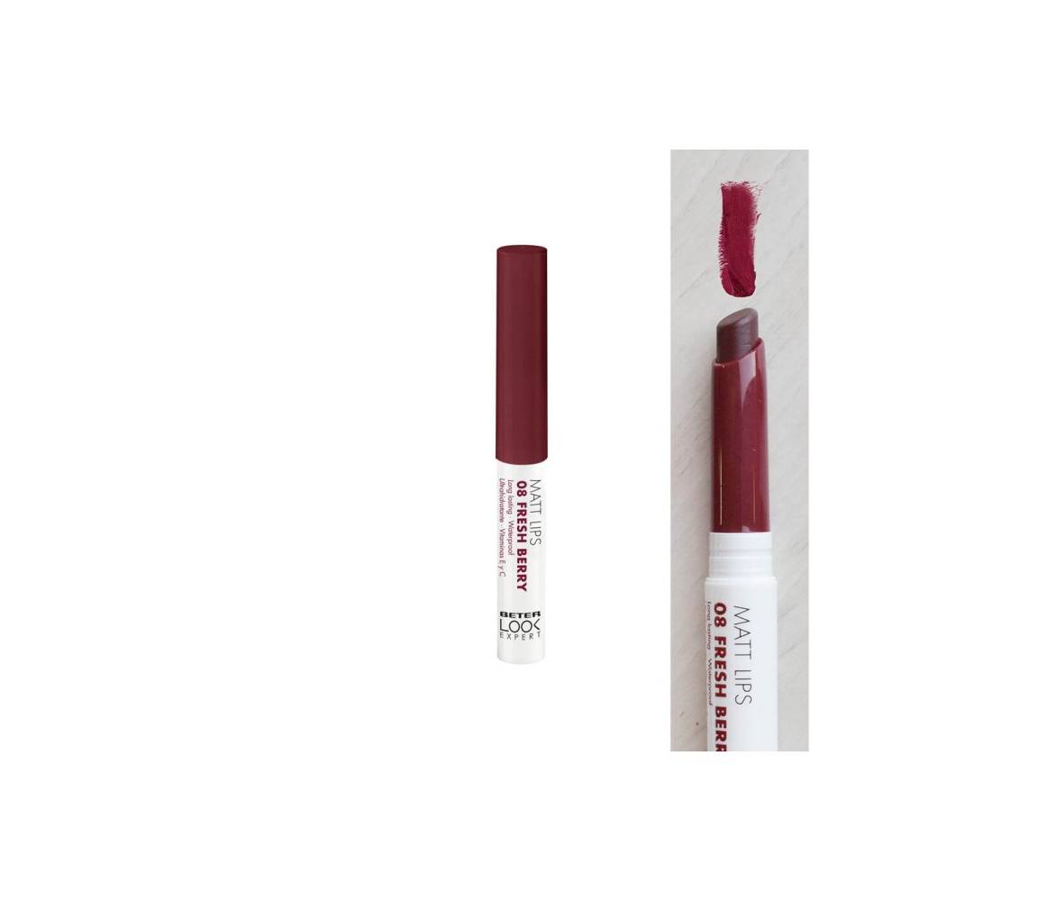 BETER LOOK LIPSTICK MATT LIPS 08 FRESH BERRY