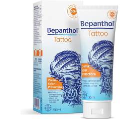 BEPANTHOL TATTOO CREMA SOLAR PROTECTORA 50 ML