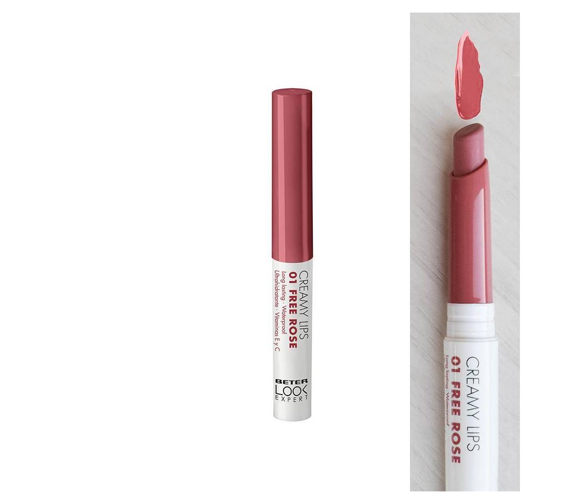 BETER LOOK LIPSTICK CREAMY LIPS 01 FREE ROSE