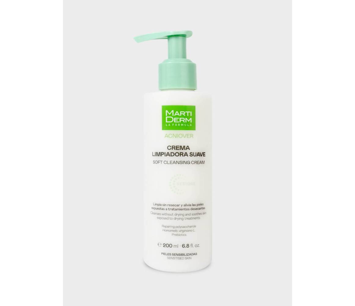 MARTIDERM ACNIOVER CREMA LIMP SUAVE 200ML