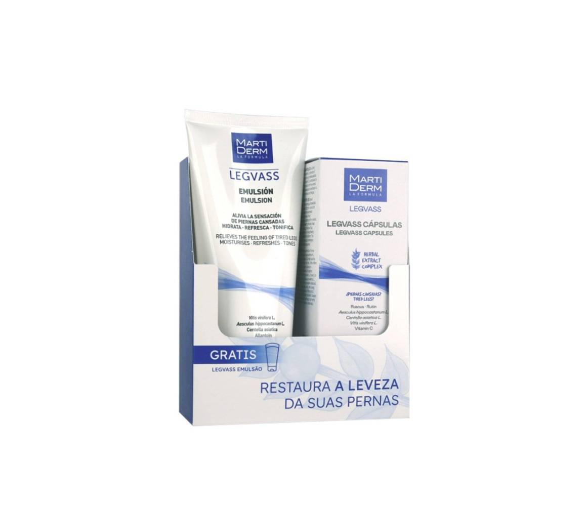 MARTIDERM PACK LEGVASS CAPSULAS + EMULSION