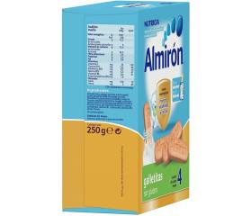 ALMIRON GALLETITAS SIN GLUTEN 250GR +4M