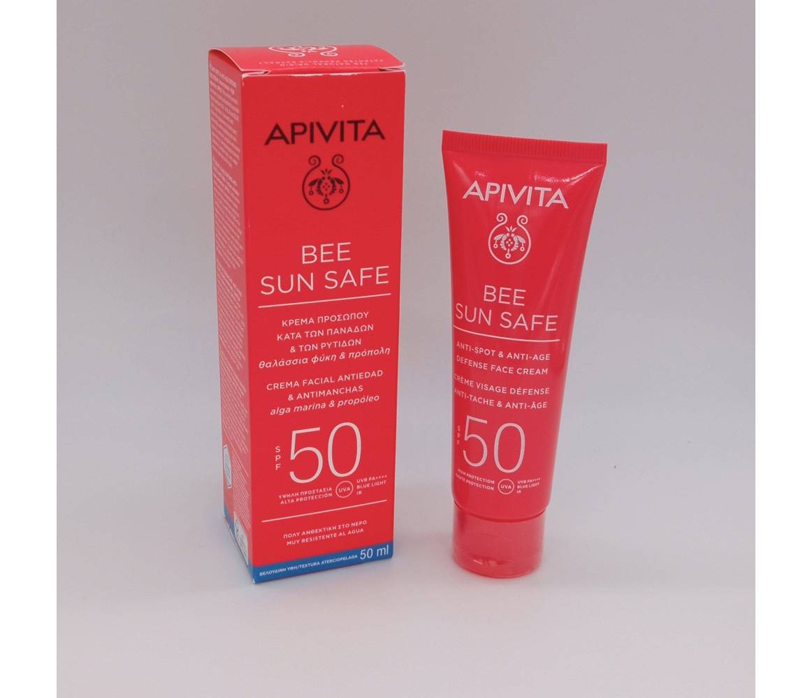 APIVITA BEE SUN SAFE ANTIEDAD MANCHAS SPF50 50ML