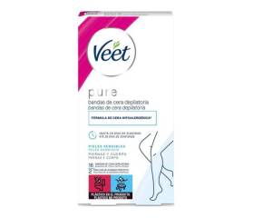 VEET BANDA CERA DEPILATORIA CORP 16 UDS + 2 TOAL