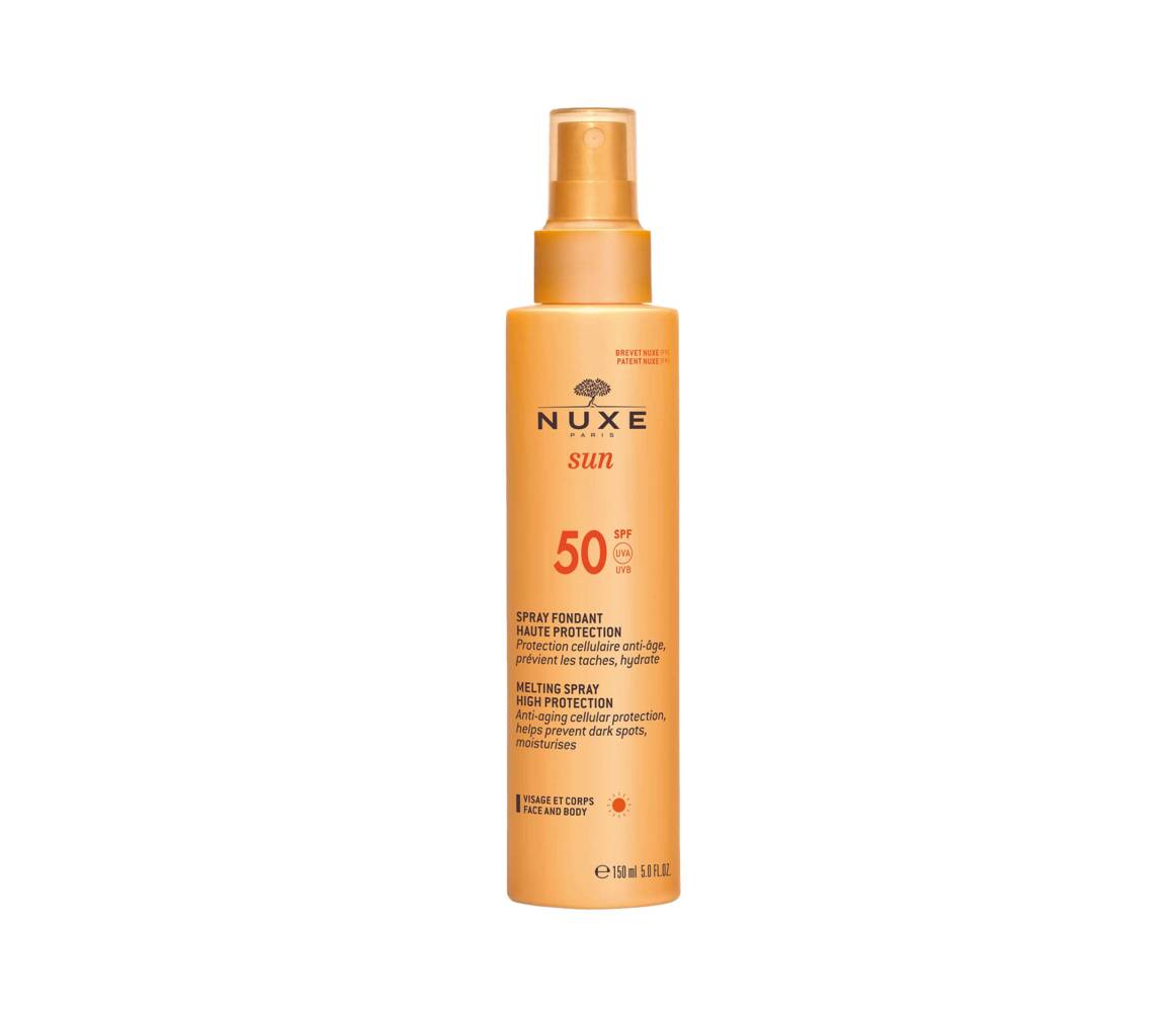 NUXE SUN SPRAY ROSTRO Y CUERPO SPF50 15O ML