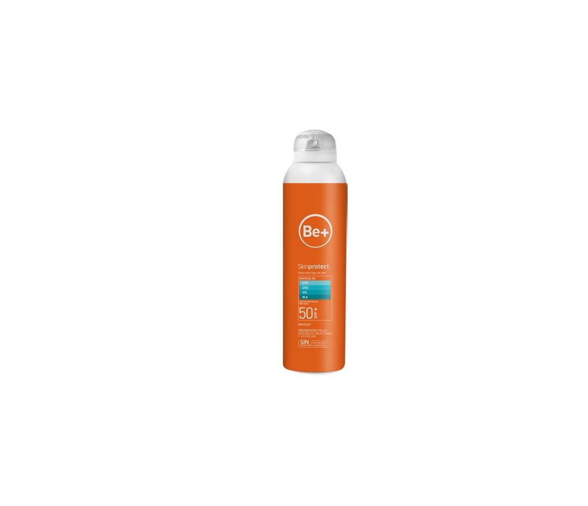 BE+ SKIN PROTECT AEROSOL CORPORAL SPF50+ 1 ENVAS