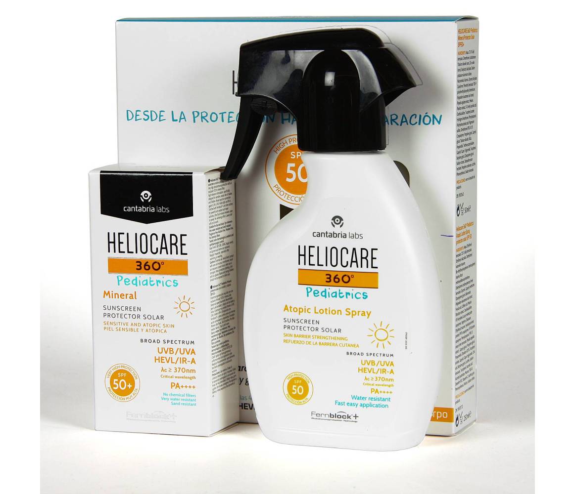 HELIOCARE PACK PEDIATRICS ATOPIC SPRAY + MINERAL