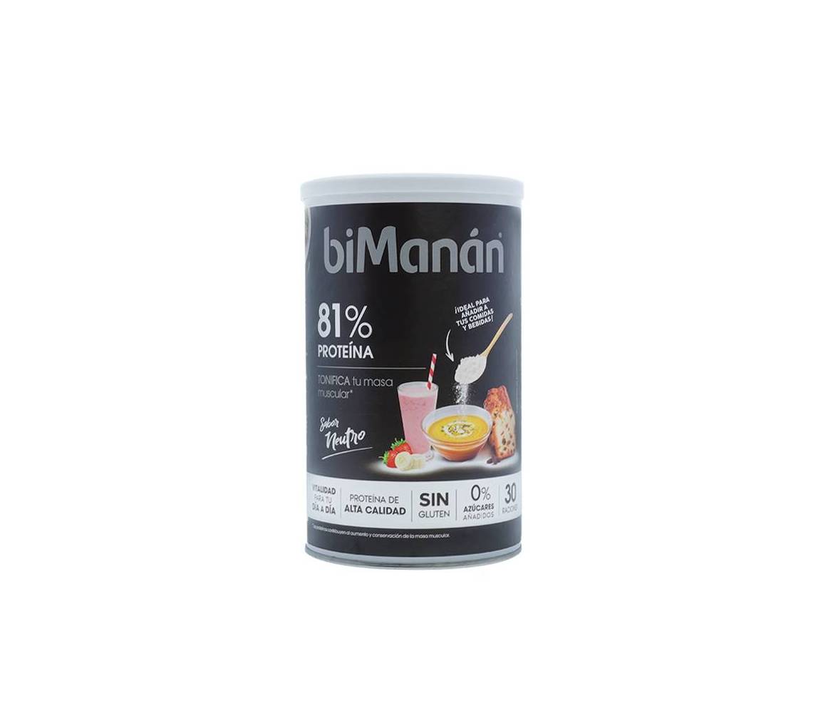 BIMANAN 81% PROTEINA SABOR NEUTRO 300GR