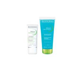 BIODERMA SEBIUM GEL MOUSSANT 200ML+MAT CONTROL