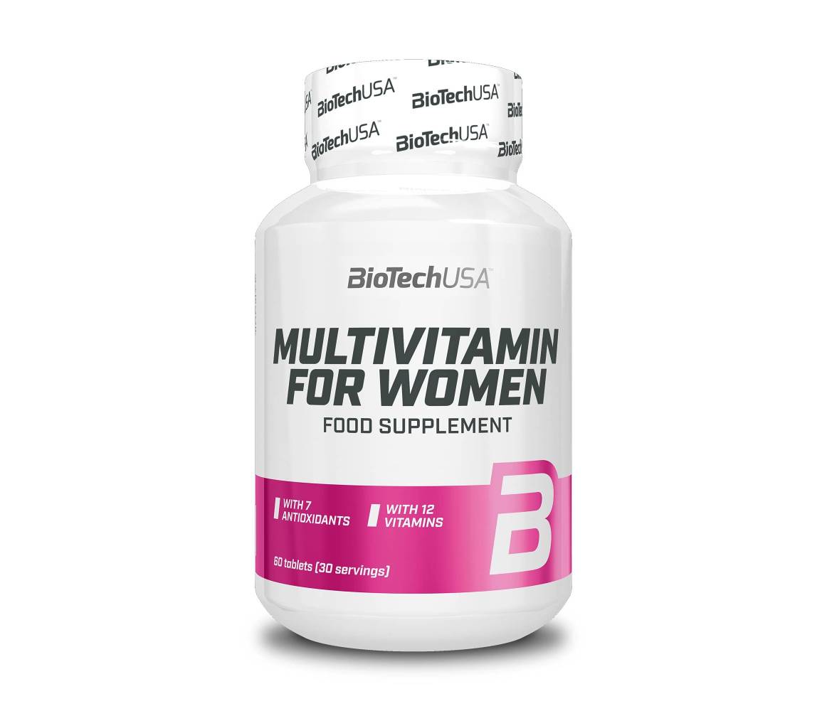 BIOTECH MULTIVITAMINAS FOR WOMEN 60 TABLETAS