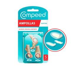 COMPEED AMPOLLAS HIDROCOLOIDE SURTIDO 5 U