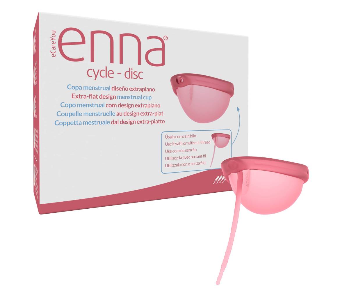 COPA MENSTRUAL ENNA CYCLE DISEÑO EXTRAPLANO