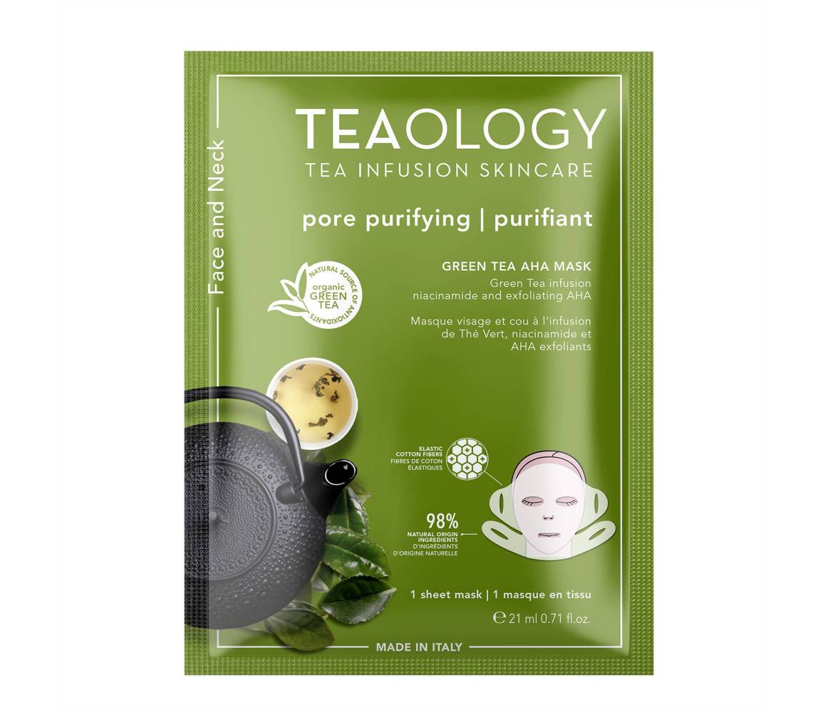 TEALOGY GREEN TEA AHA MASK 21 ML