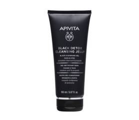 APIVITA GEL LIMPIADOR NEGRO DETOX 150 ML