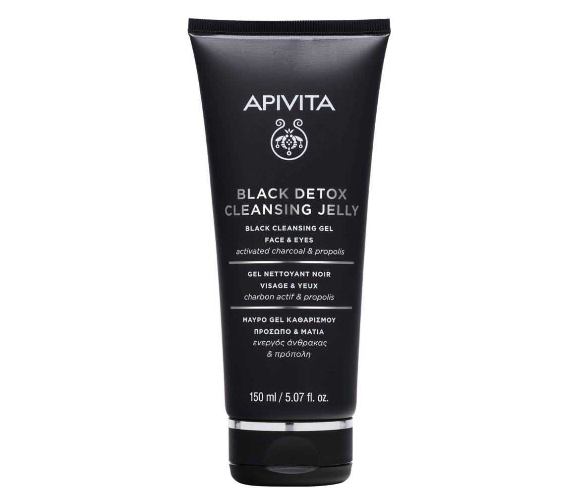 APIVITA GEL LIMPIADOR NEGRO DETOX 150 ML