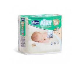 CHICCO PAÑAL AIRY NEWBORN 2-5KG  27 UDS