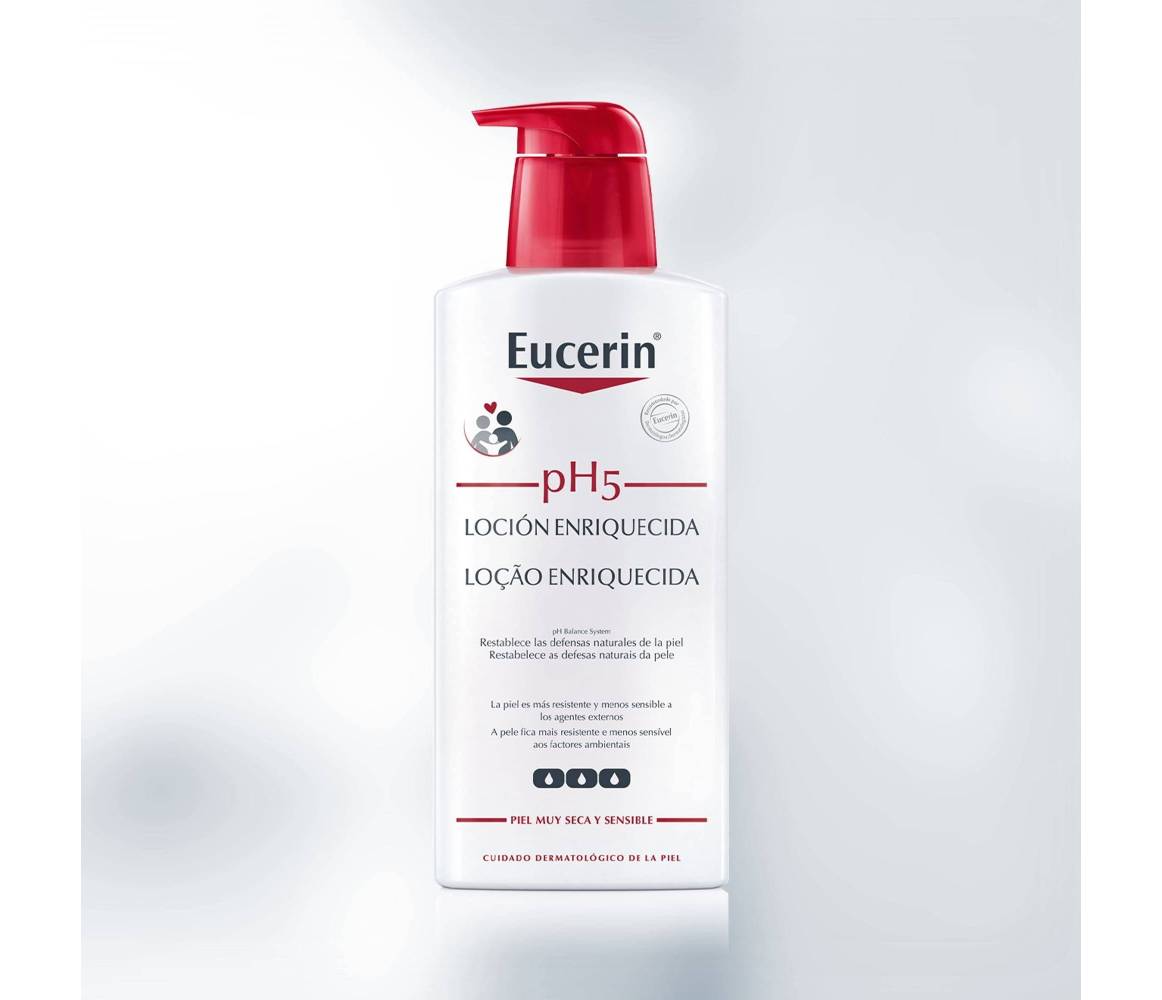 EUCERIN LOCION ENRIQUECIDA PIEL SECA 1L