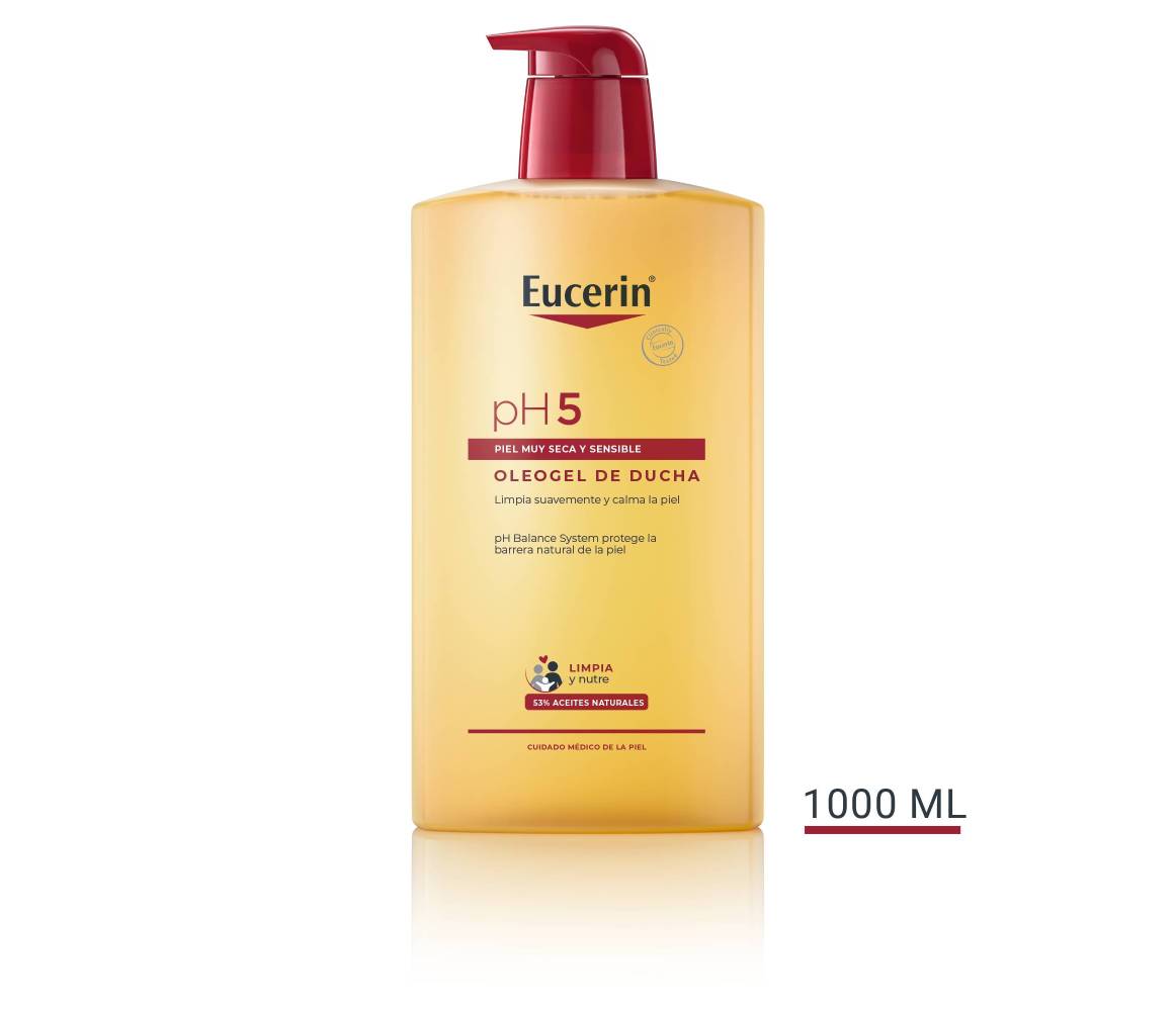 EUCERIN OLEOGEL DUCHA PIEL SENSIBLE PH-5 1L