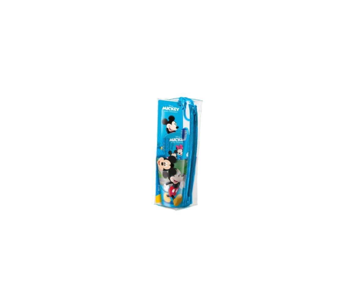 ESTUCHE DENTAL INFANTIL MICKEY (CEP/PASTA/VASO