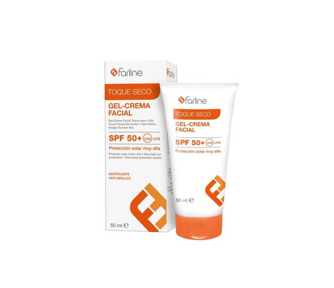 FARLINE GEL CREMA FACIAL TOQUE SECO SPF 50+ 50ML