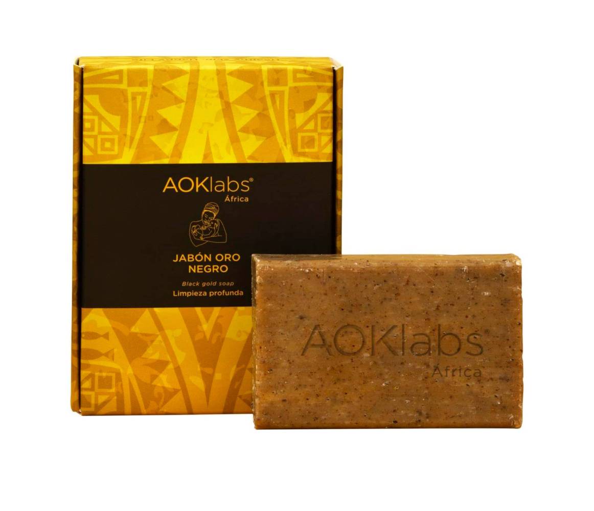 AOKLABS JABON ORO NEGRO 100GR