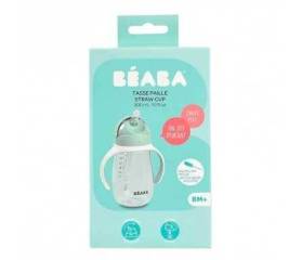 BEABA TAZA CON PAJITA VERDE SALVIA +8M 300ML