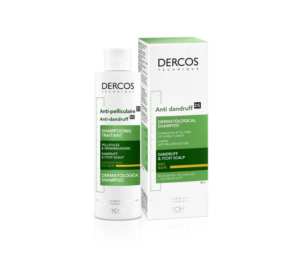 DERCOS CHAMPU ANTICASPA 2 EN 1 200 ML