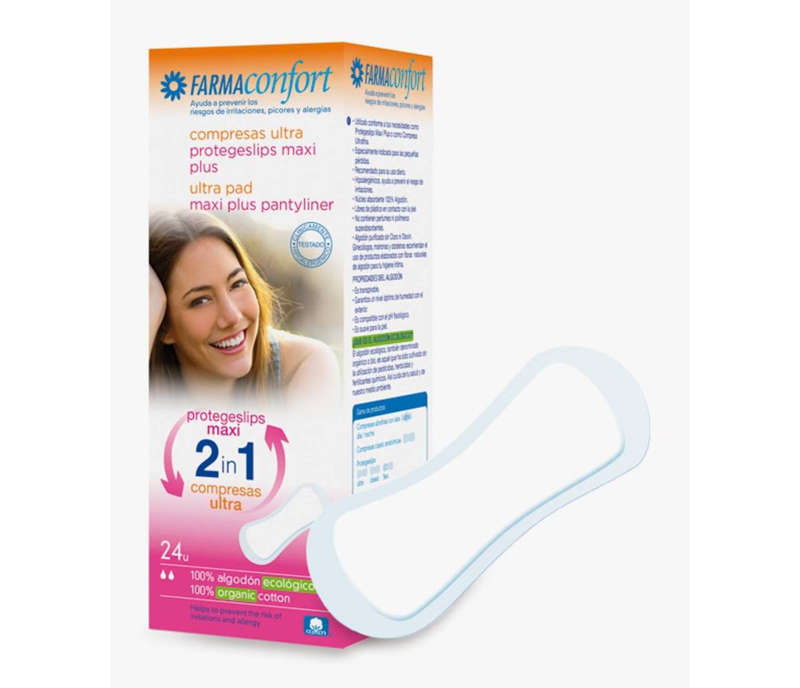 FARMACONFORT 2EN1 PROTEGESLIP MAXI PLUS 24UN