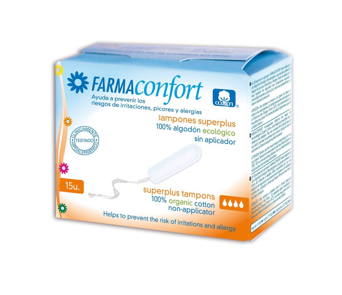 FARMACONFORT TAMPONES CON APLICADOR SUPERPLUS