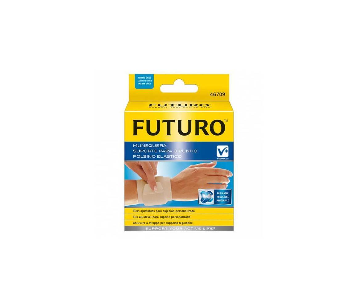 FUTURO  MUÑEQUERA AJUSTABLE  VELCRO T UNICA