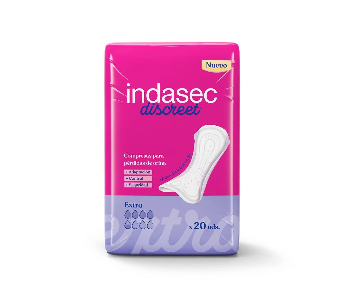 INDASEC DISCREET EXTRA 20 UN