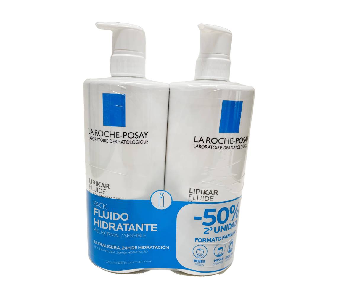 LA ROCHE POSAY DUPLO LIPIKAR FLUIDO 750ML 2º 50%