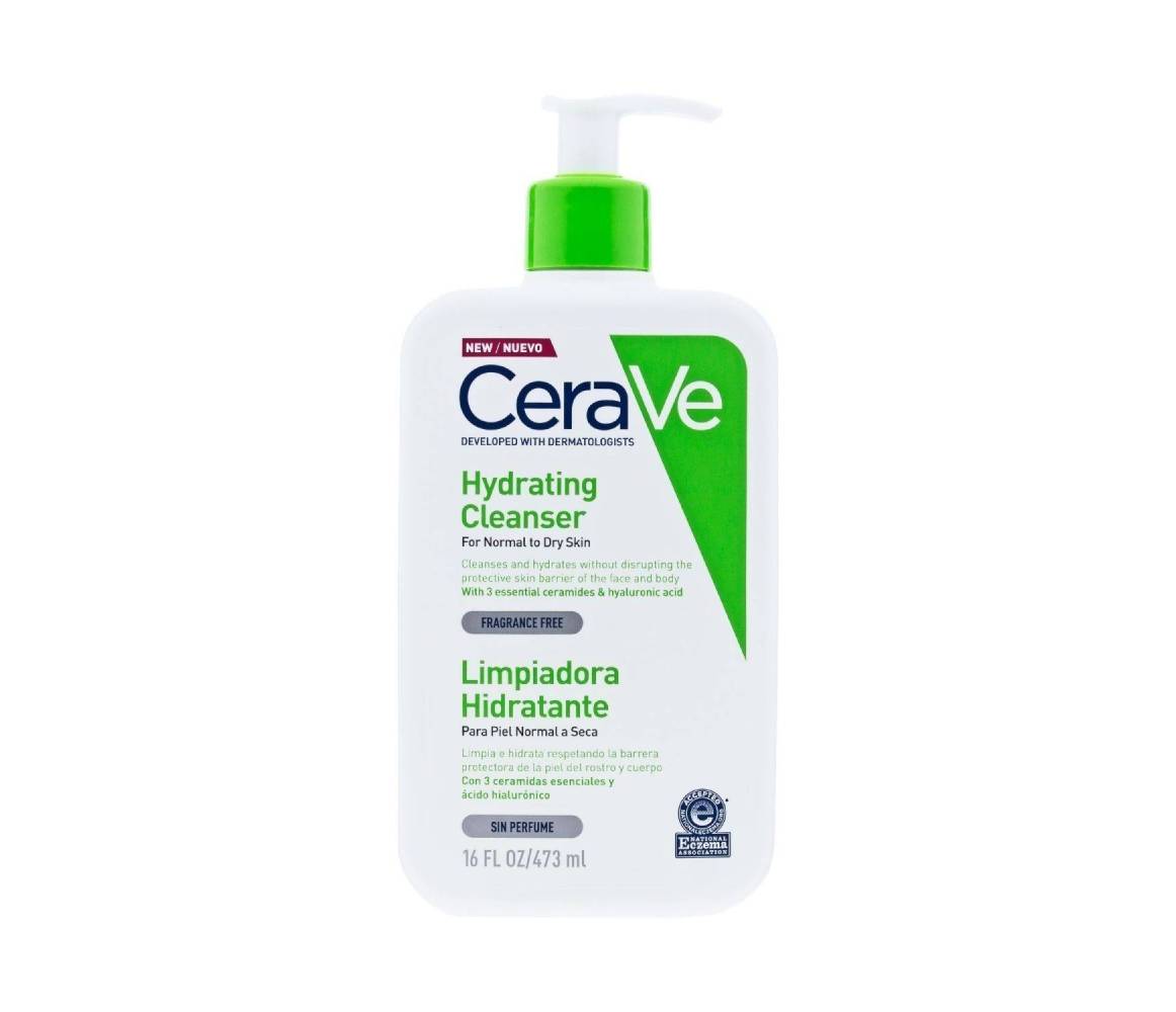 CERAVE LIMPIADORA CREMA ESPUMA HIDRATANTE 473ML