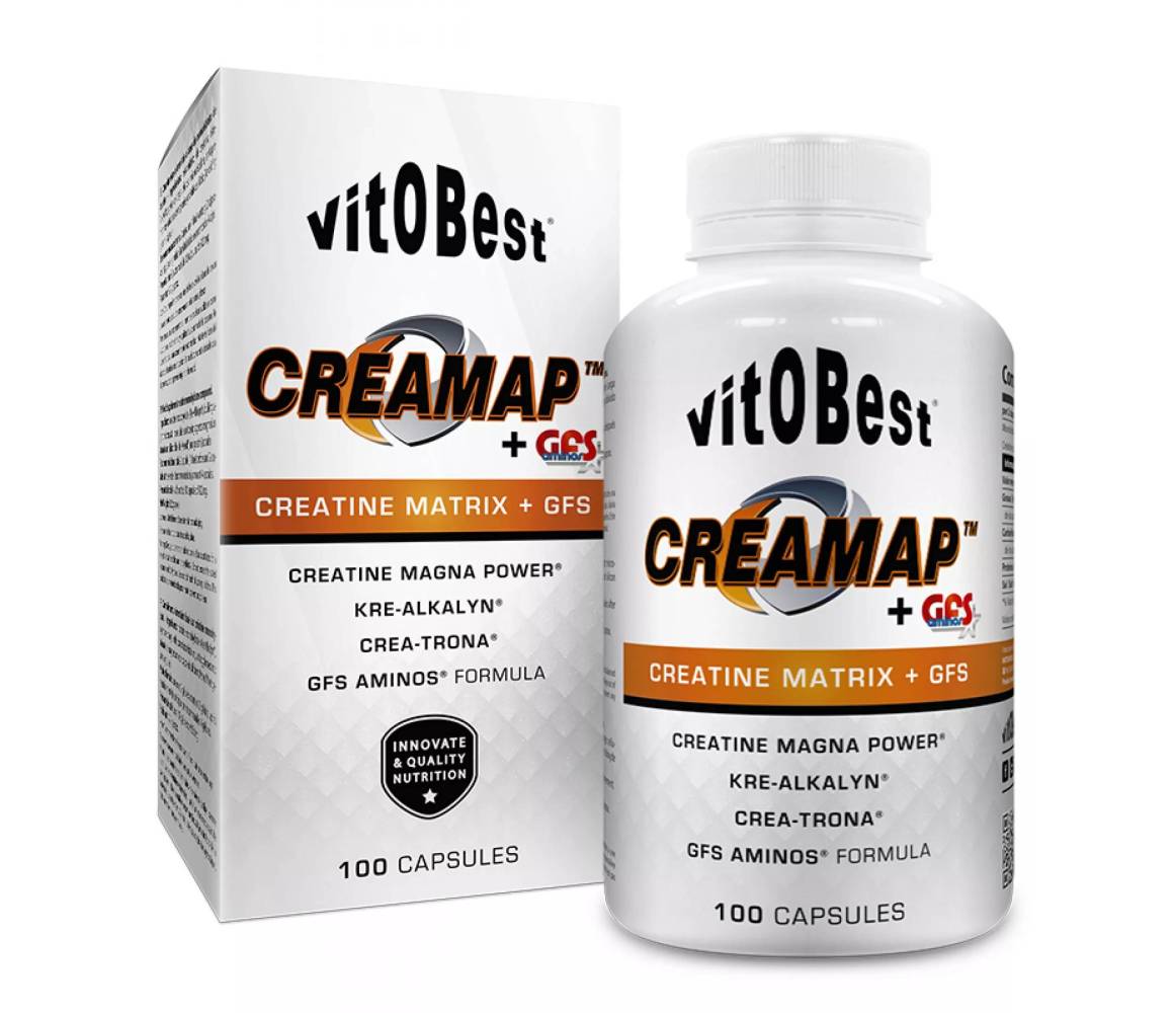 VITOBEST CREAMAP + GFS AMINOS 100 CAPS