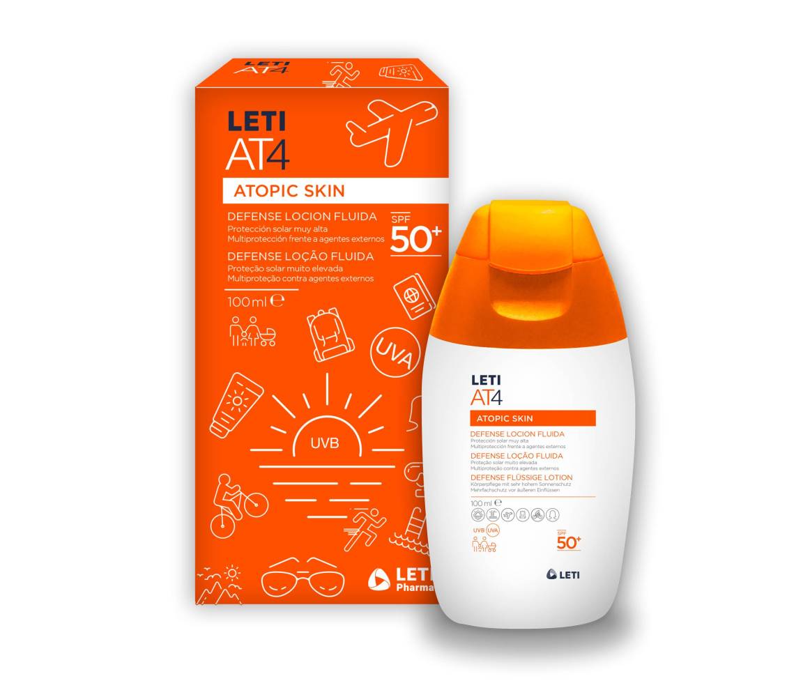 LETIAT4 DEFENSE LOCION FLUIDA SPF 50+ 100 ML