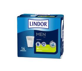 LINDOR  MEN PAD NORMAL 2 GOTAS 14 UN