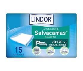 LINDOR SALVACAMAS 60X90 CON ALAS 15 UDS.