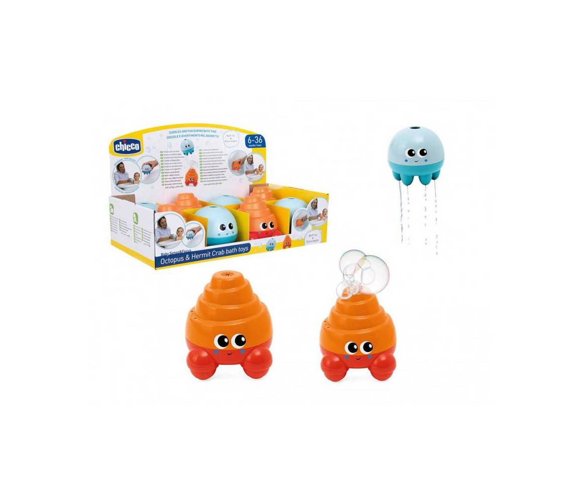 CHICCO JUEGO BAÑO PULPO/CANGREJO